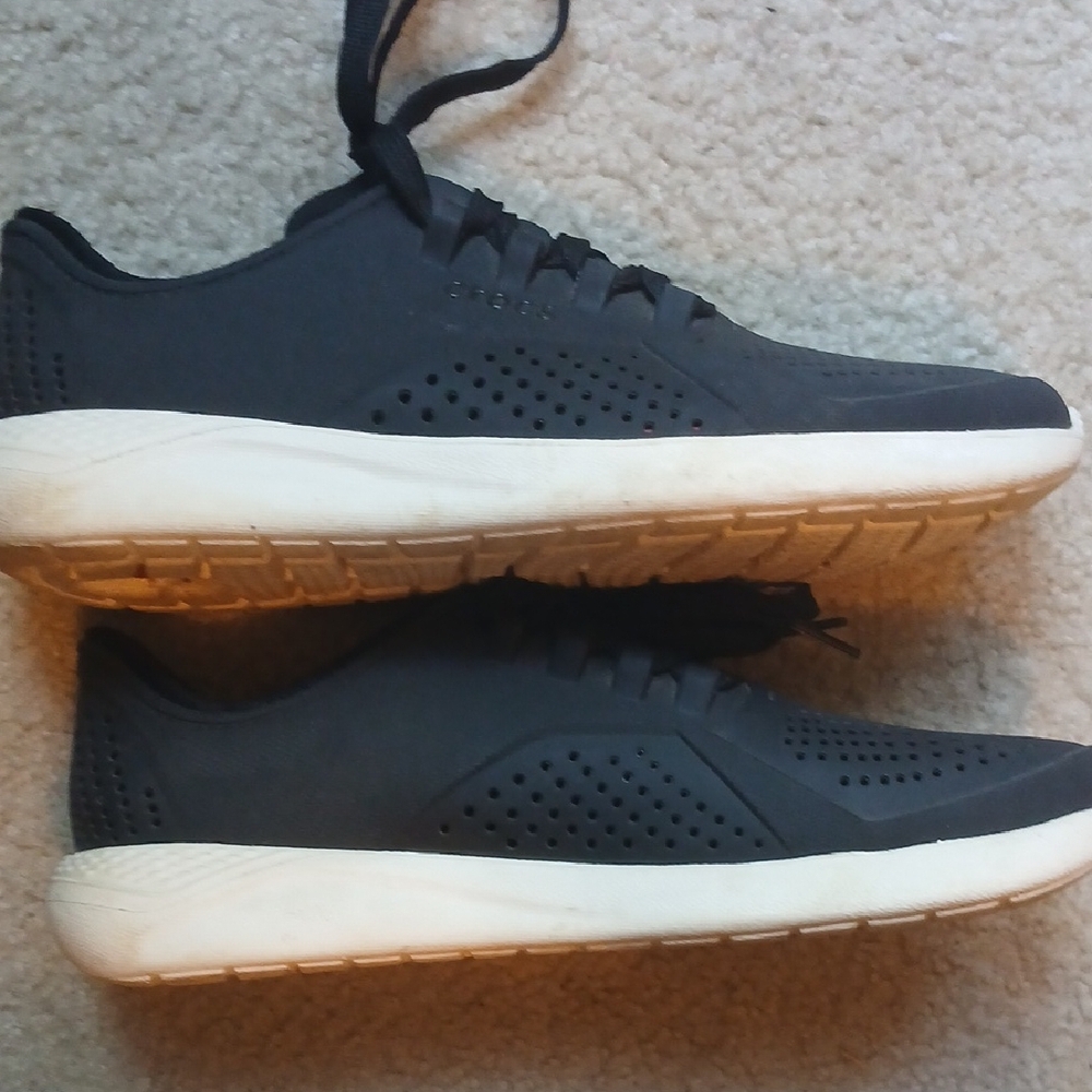 CROCS Literide Pacers - Black & White - Picture 4 of 8